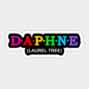 Daphne - Laurel Tree. Sticker